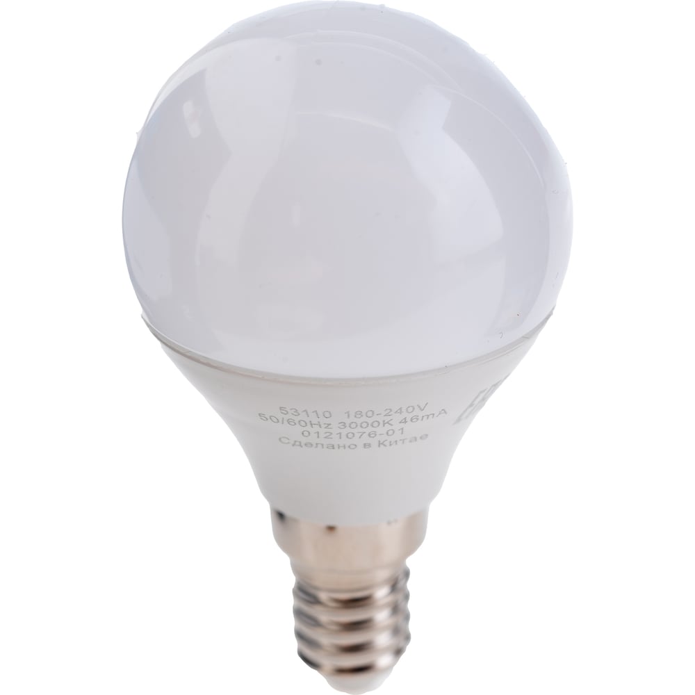 Лампа Gauss LED Elementary Шар 10W E14 880lm 3000K 53110