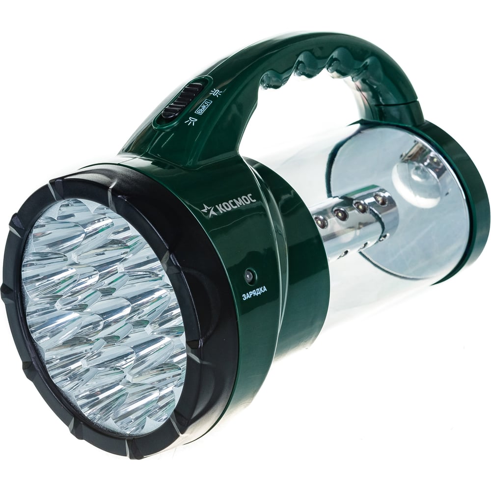 Аккумуляторный фонарь-светильник КОСМОС 2008L-LED, 24LED+19LED, 4V2AH KOCAP2008L-LED