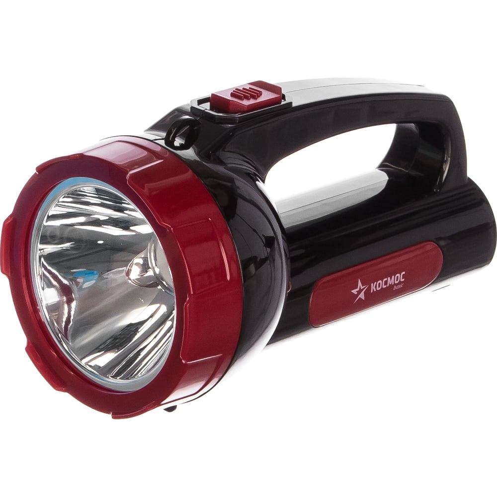 Светодиодный аккумуляторный фонарь КОСМОС Экономик 1х5Вт LED зарядка 220В 452439 KOCAc9105WLED
