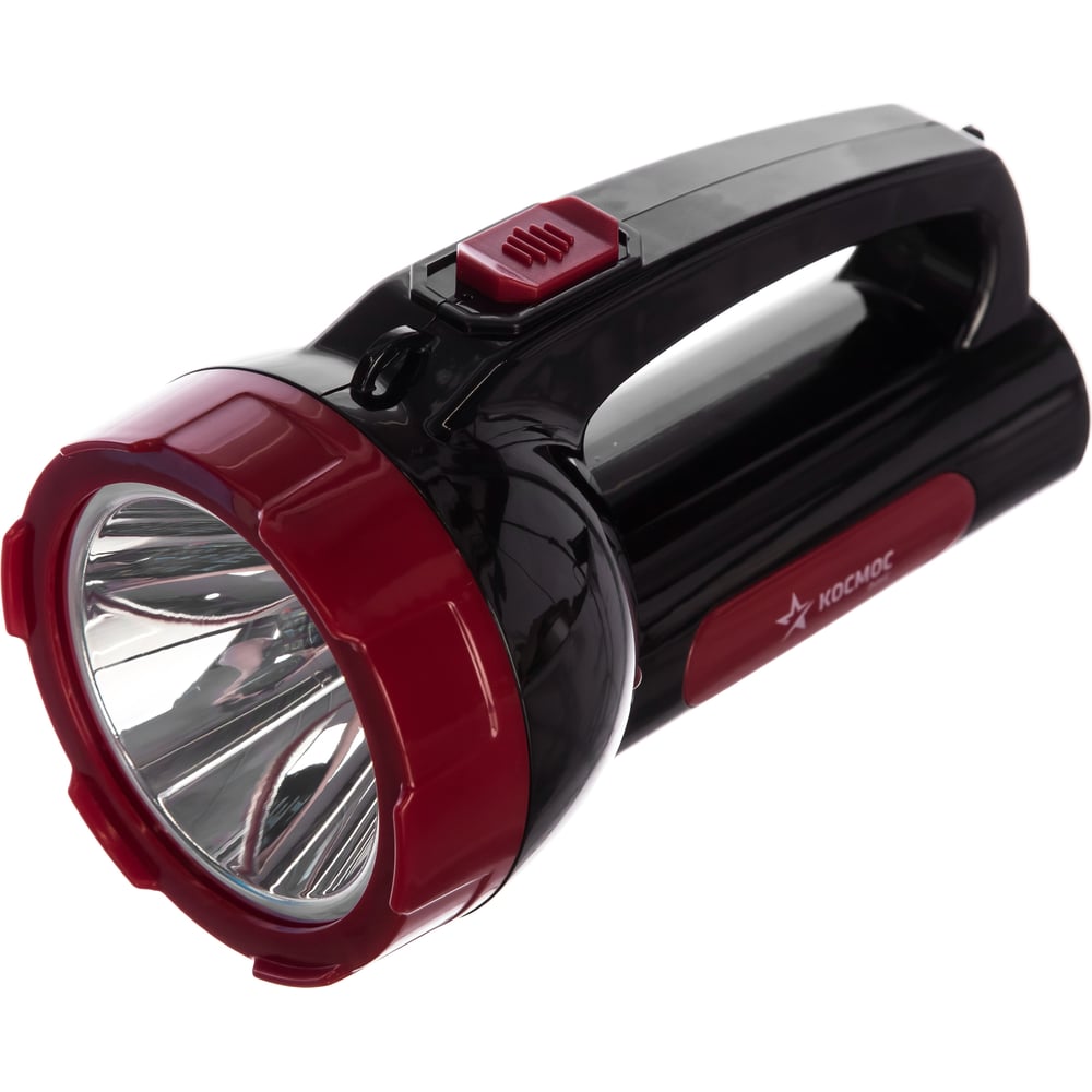 Светодиодный аккумуляторный фонарь КОСМОС Экономик 1х5Вт LED зарядка 220В 452439 KOCAc9105WLED