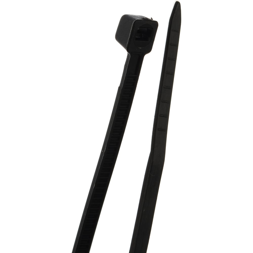 Нейлоновые хомуты Зубр черные, 2.5x150 мм, 100 шт. 309030-25-150