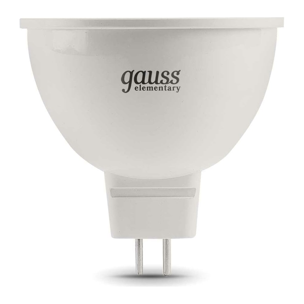 Лампа GAUSS Elementary MR16 11W 850lm 3000K GU5.3 LED 1/10/100 13511