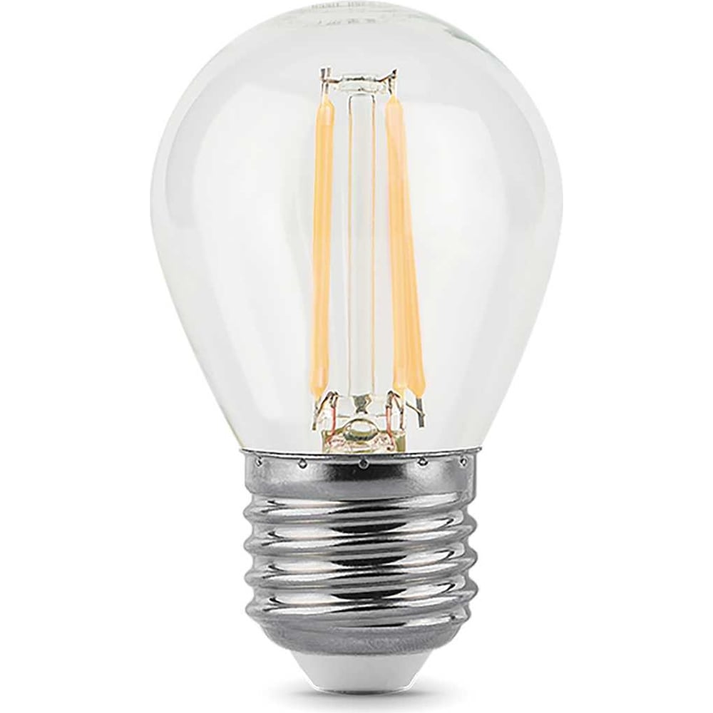 Лампа Gauss LED Filament Шар E27 9W 680lm 2700K 105802109