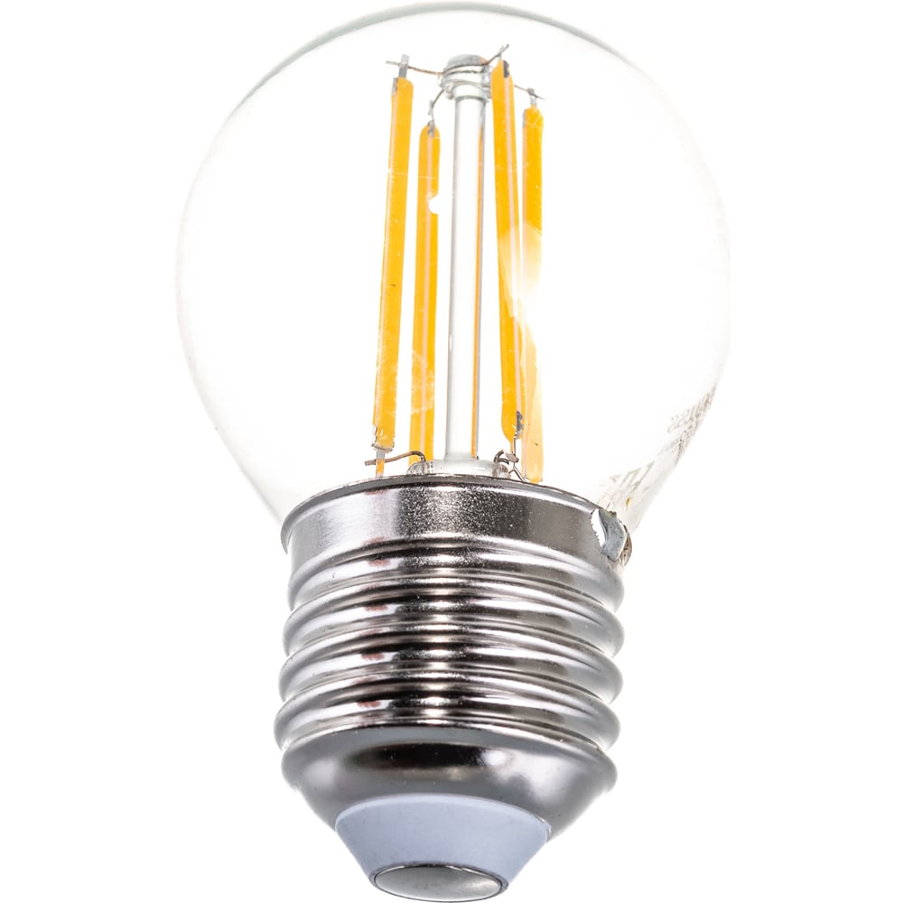 Лампа Gauss LED Filament Шар E27 9W 680lm 2700K 105802109