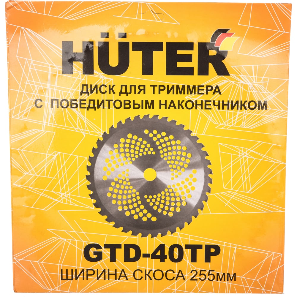 Диск лезвие c победитовым наконечником Huter GTD-40TP 71/2/16