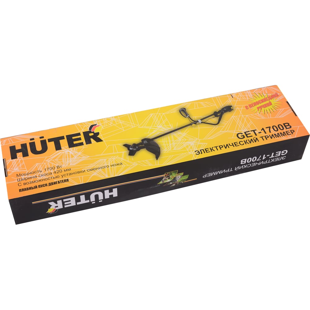 Электрический триммер Huter GET-1700B 70/1/8
