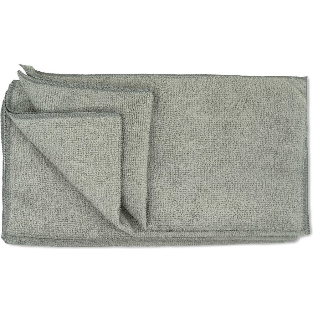 Салфетка Grass микрофибра 220 г/м, 35х40 серая, 10 шт УПАК IT-0777