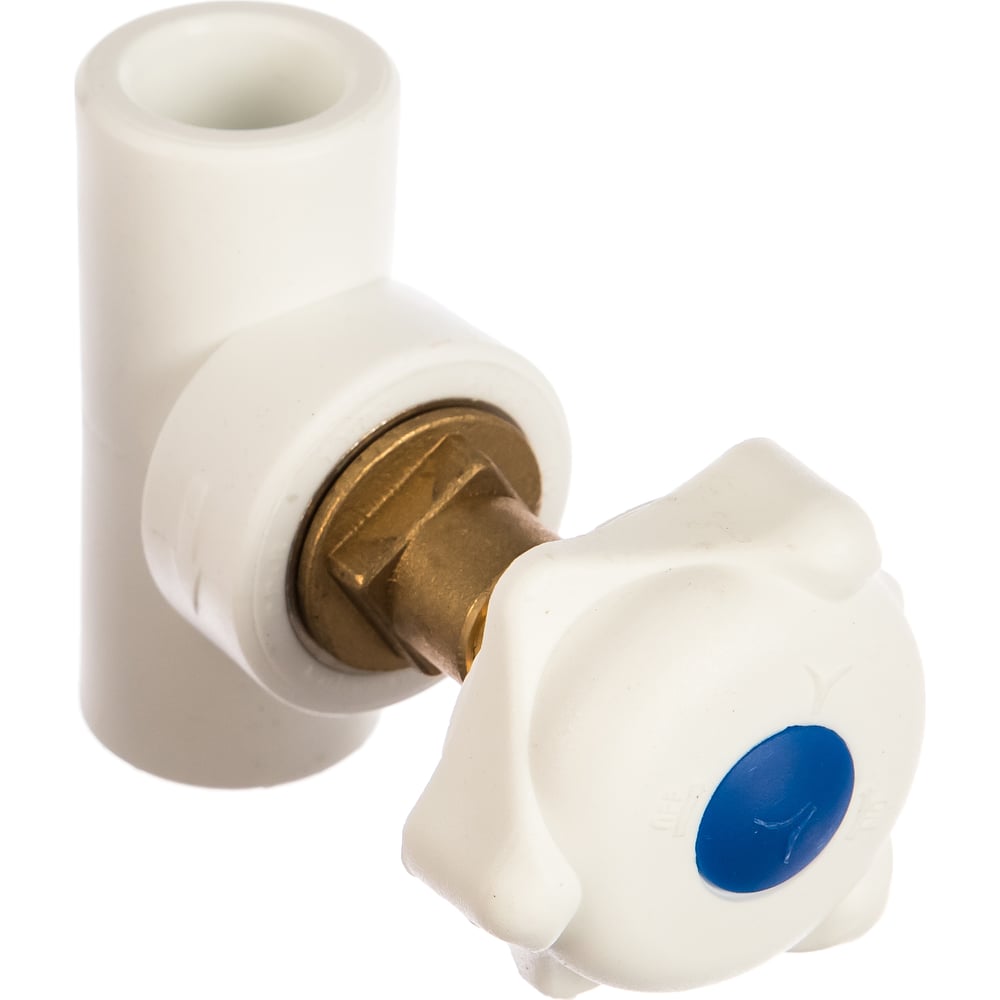Вентиль PRO AQUA PP-R Белый d-20 мм PA42009b