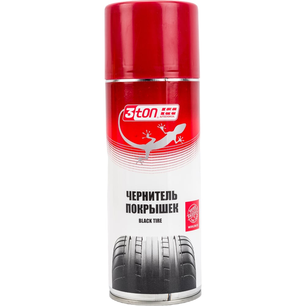 Чернитель покрышек 3ton ТС-534 Black Tire, 520мл 40046