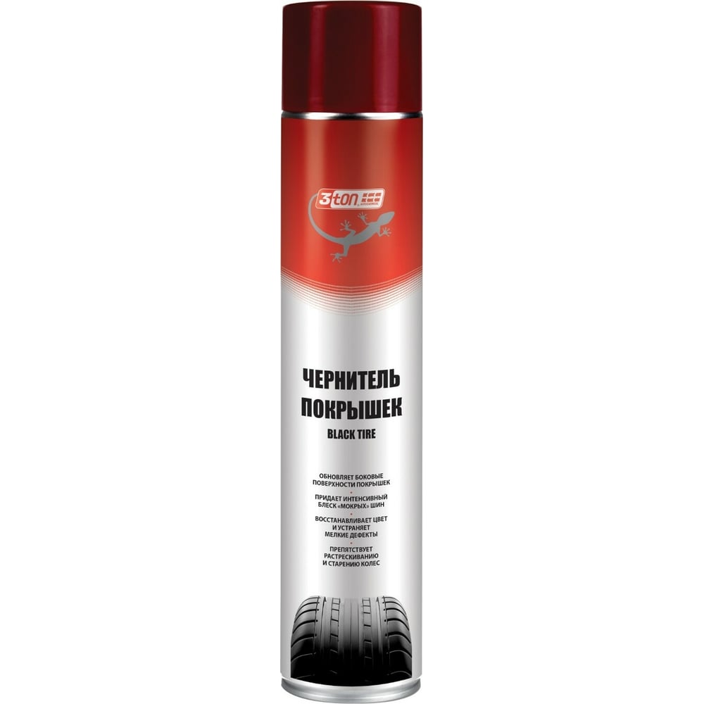 Чернитель покрышек 3ton ТС-905 Black Tire, 1л 40608