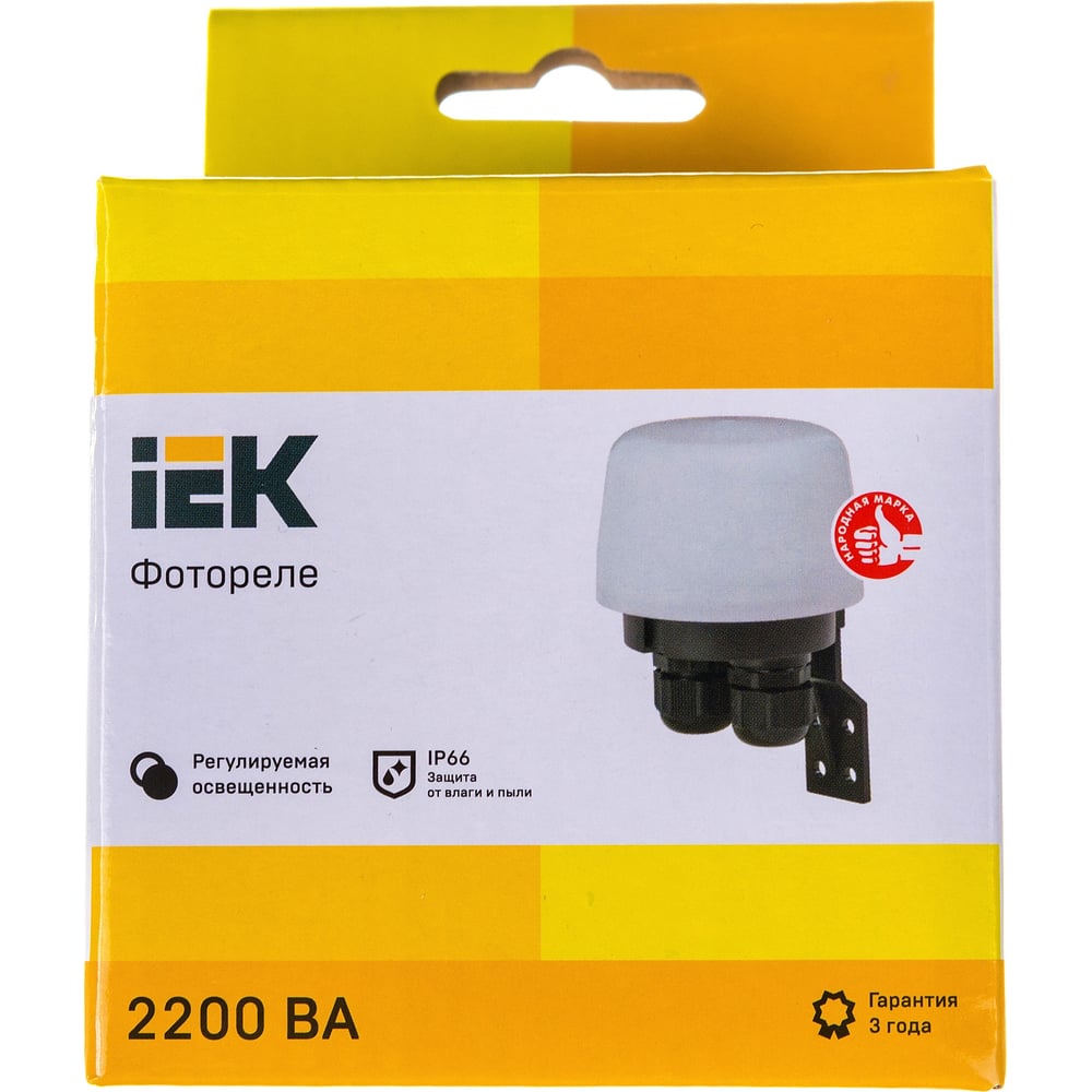 Фотореле IEK ФР 603 LFR20-603-2200-K01