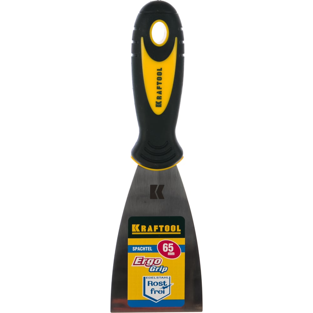 Шпательная лопатка KRAFTOOL с 2-компонентной ручкой 65мм 10035-065