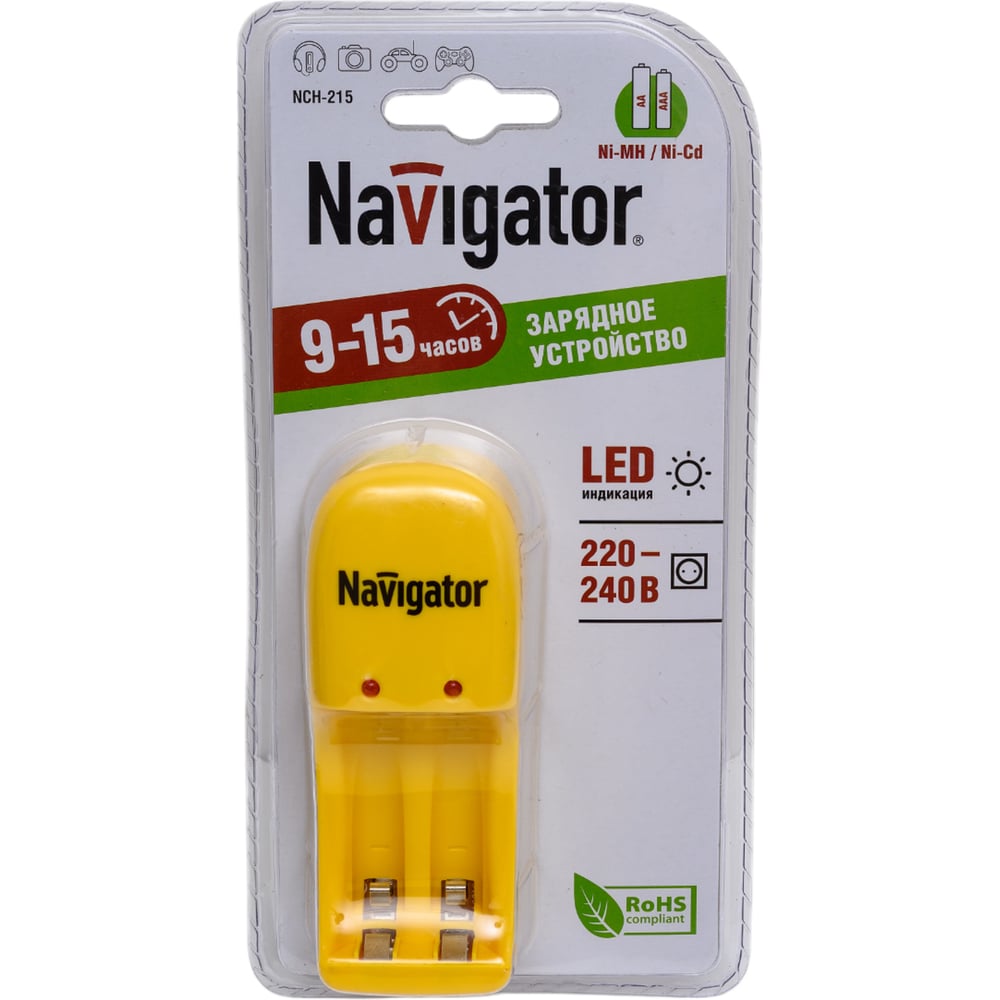 Зарядное устройство Navigator, NCH-215 94470
