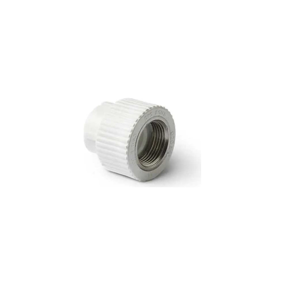 Комбинированная муфта PRO AQUA PP-R ВР Белая 20-1/2 PA22008Pb