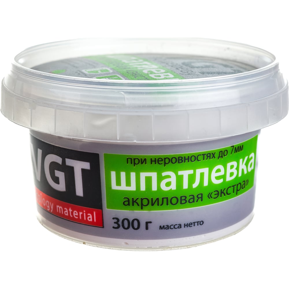 Шпаклевка по дереву Экстра Белая 0,3 кг VGT 11594869