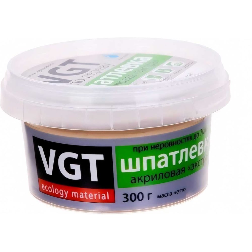 Шпаклевка по дереву Экстра Лиственница 0,3 кг VGT 11594871
