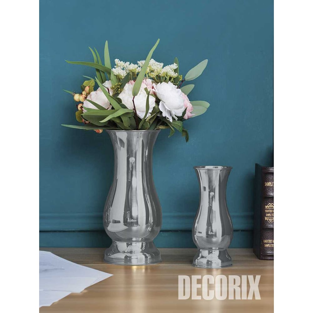 Аэрозольная эмаль Decorix (металлик; глянцевая; акриловая; хром; 520 мл) 0103-06 DX