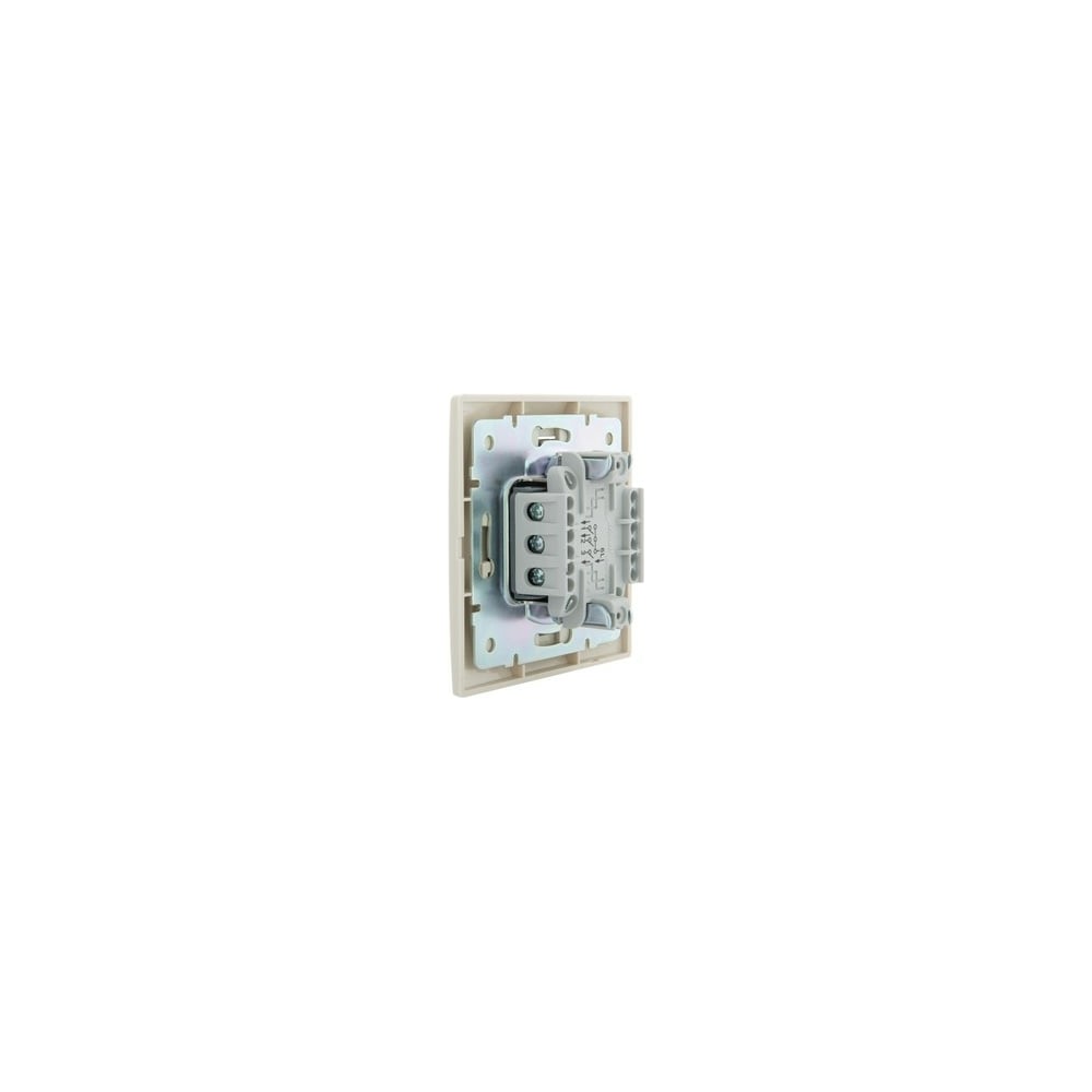 Тройной выключатель LEZARD MIRA крем со вставкой 701-0303-109