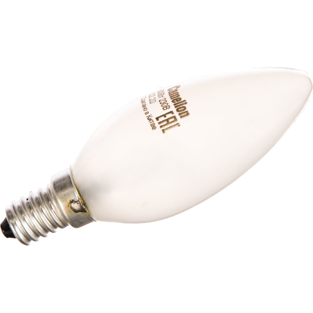 Электрическая лампа накаливания с матовой колбой MIC Camelion 60/B/FR/E14, 9866