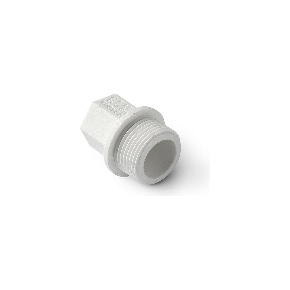 Резьбовая заглушка PRO AQUA PP-R Белая 3/4 PA15510Pb