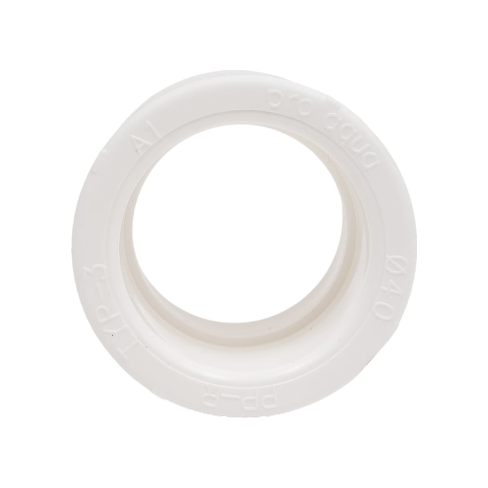 Муфта PRO AQUA PP-R белая 40 мм PA12014Pb