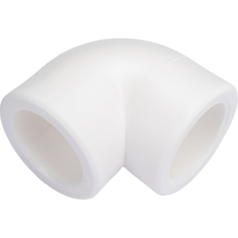 Угольник PRO AQUA PP-R 90 градусов, 25шт, белый, 25 мм PA13010Pb