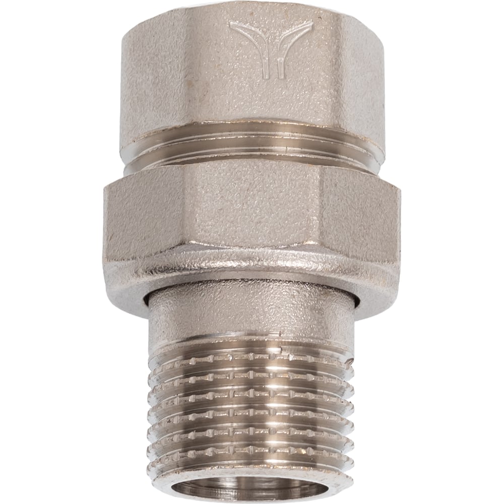 Соединение PRO AQUA разъемное, прямое, резьбовое, Н/В, ШК 1/2 10-m15-f15xb