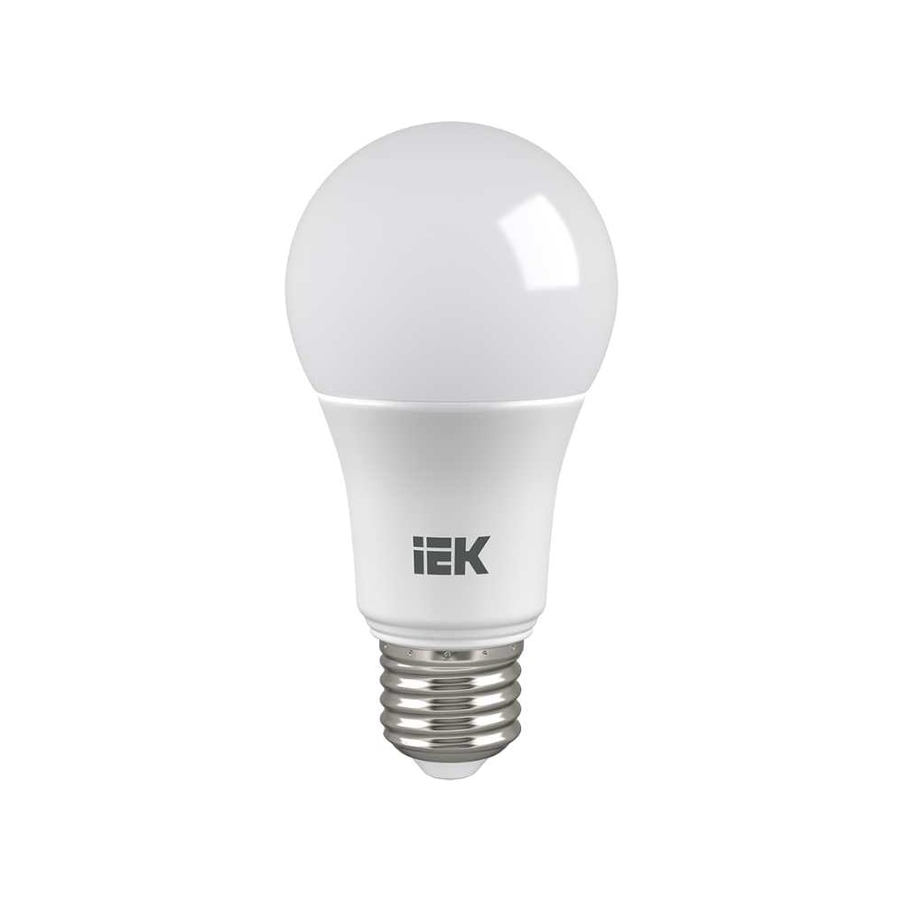Лампа IEK LED A60 шар 7 Вт 230 В 3000К E27 LLE-A60-7-230-30-E27