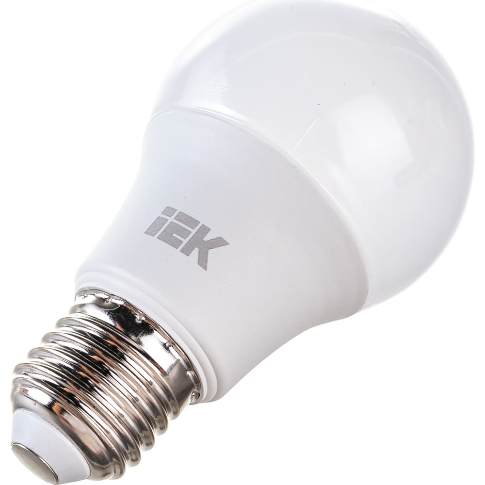 Лампа IEK LED A60 шар 7 Вт 230 В 3000К E27 LLE-A60-7-230-30-E27