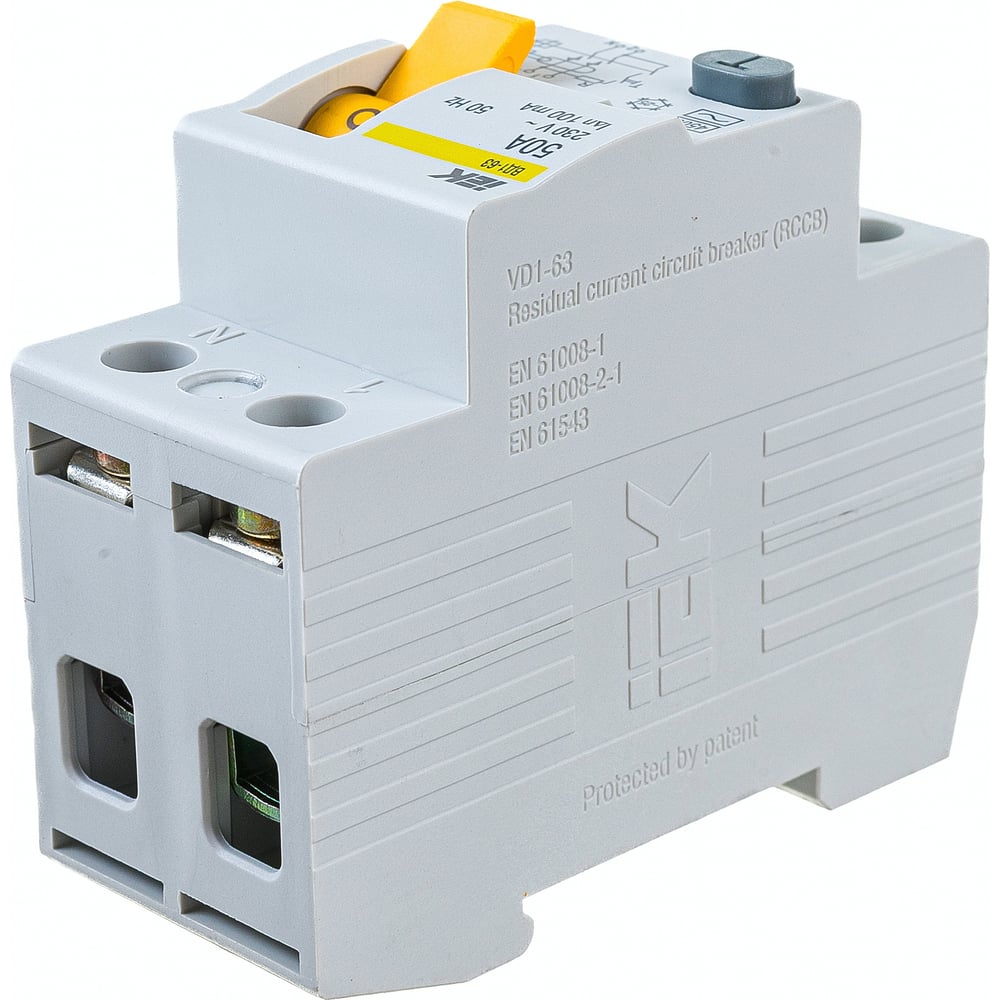 УЗО IEK MDV10-2-050-100 ВД1-63