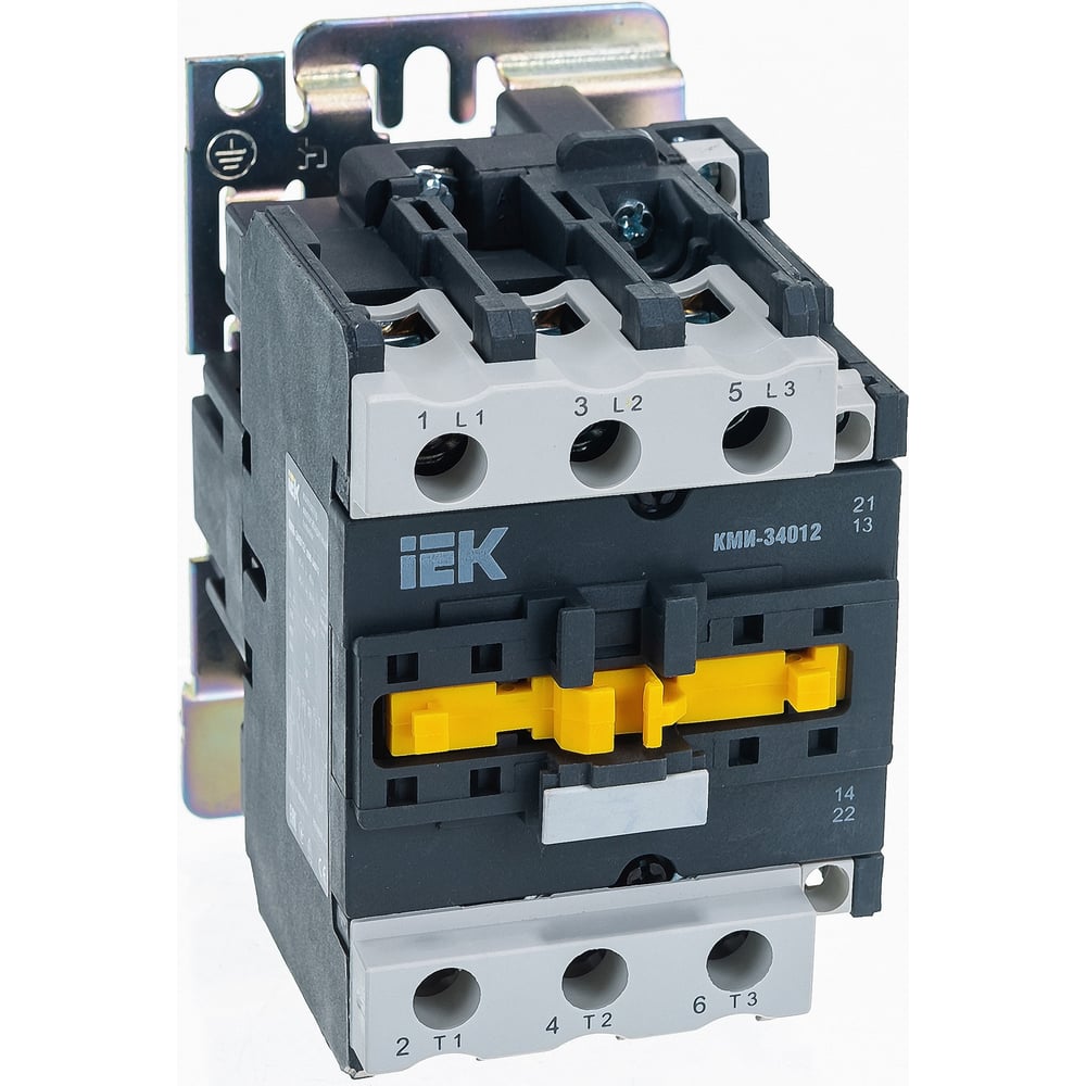 Контактор IEK КМИ-34012, 40А, 220В, ИЭК KKM31-040-230-11