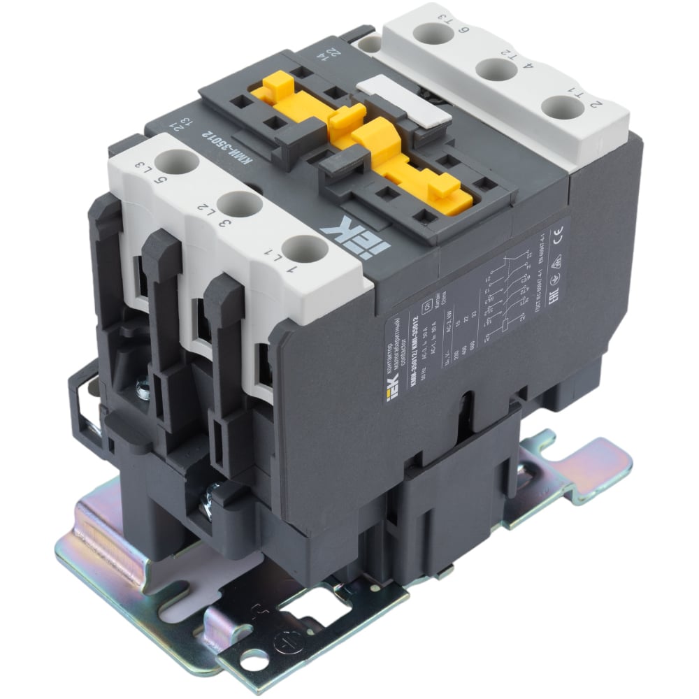 Контактор IEK КМИ-35012, 50А,400В/АС3 1NO;1NC KKM31-050-400-11