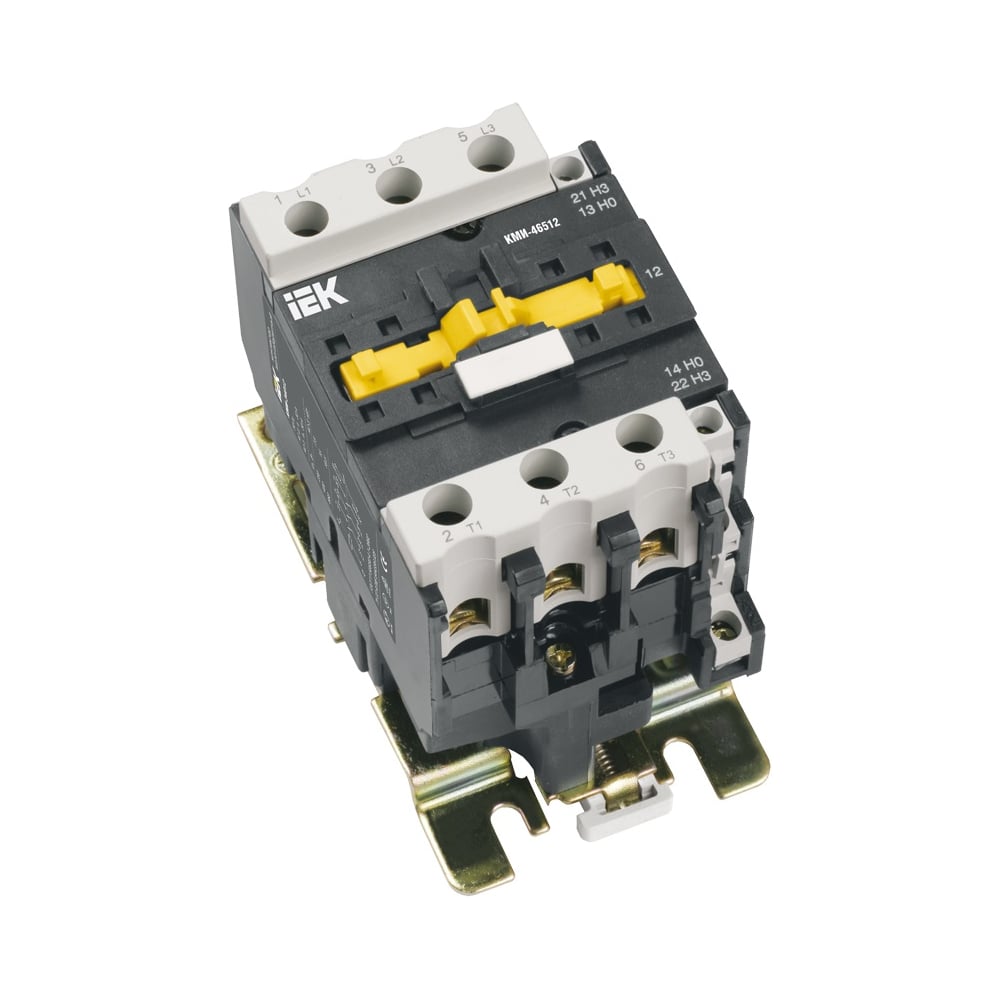 Контактор IEK КМИ-48012 80А, 380В, ИЭК, KKM41-080-400-11