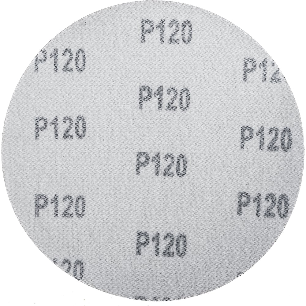 Круг шлифовальный (5 шт; 150 мм; Р120) для шлифовальных станков Fit 39806