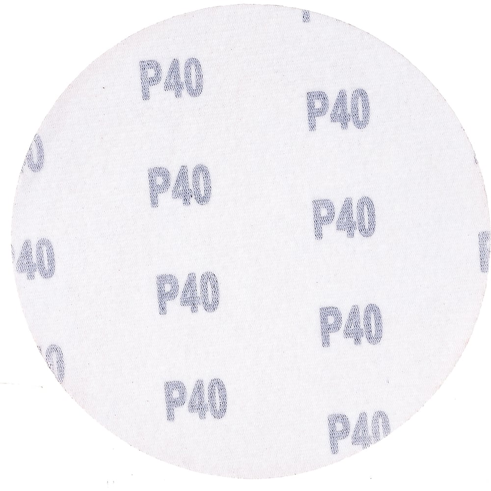 Круг шлифовальный (5 шт; 150 мм; Р40) для шлифовальных станков Fit 39802