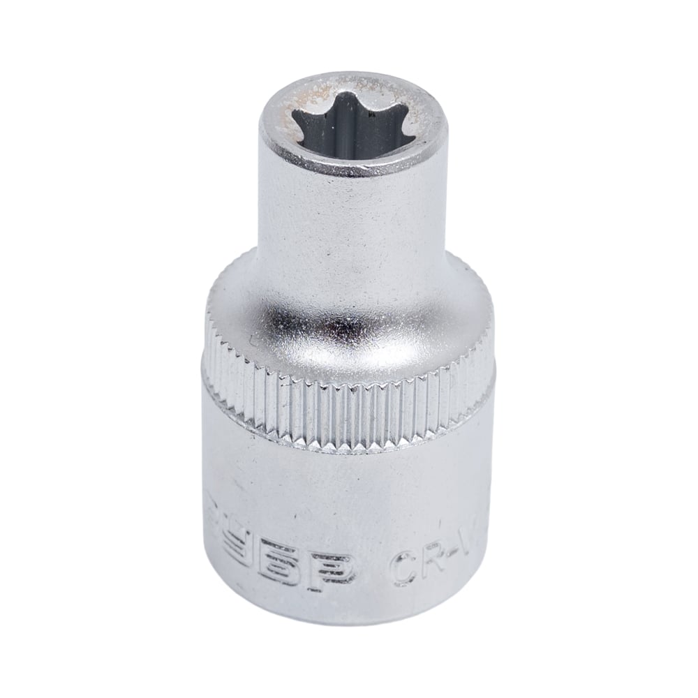 Головка торцовая МАСТЕР (Е10 1/2" Cr-V E-TORX) Зубр 27719-10
