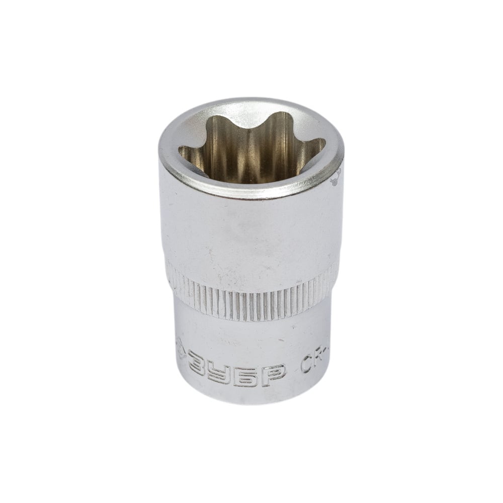 Головка торцовая МАСТЕР (Е22; 1/2 Cr-V E-TORX) Зубр 27719-22