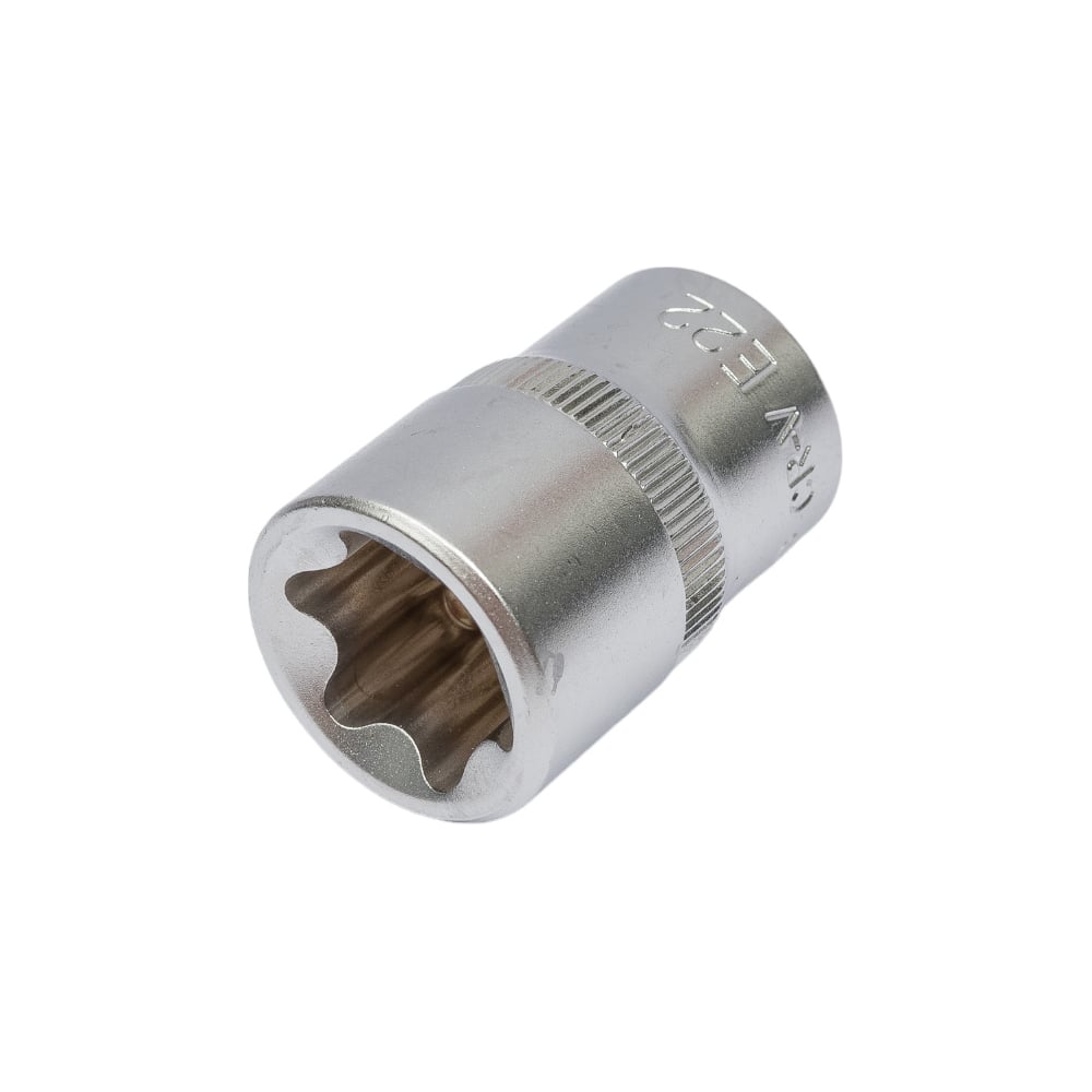 Головка торцовая МАСТЕР (Е22; 1/2 Cr-V E-TORX) Зубр 27719-22