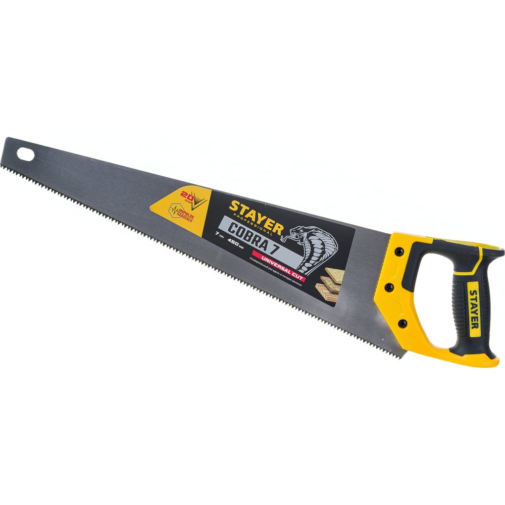 Универсальная ножовка Stayer Cobra 7" 450 мм, 7 TPI, 1510-45_z02"
