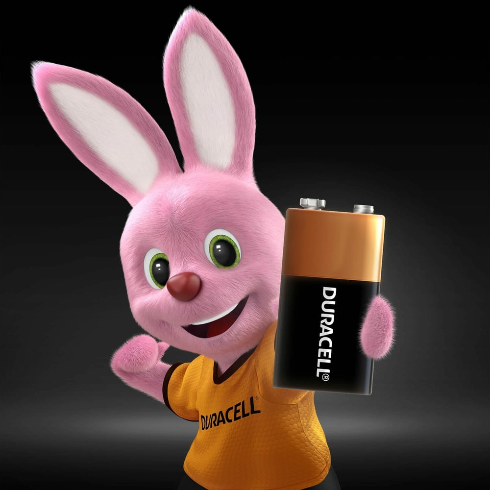 Щелочная батарейка Duracell Basic 6LR61-1BL/6LF22-1BL крона 9V, 1шт 00000754