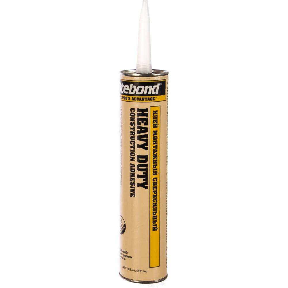 Сверхсильный монтажный клей Titebond Heavy Duty желтый картридж 5261