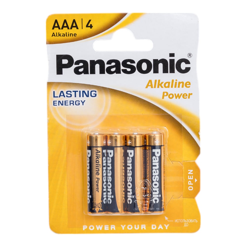 Батарейка Panasonic LR03 Alkaline Power BL4 710