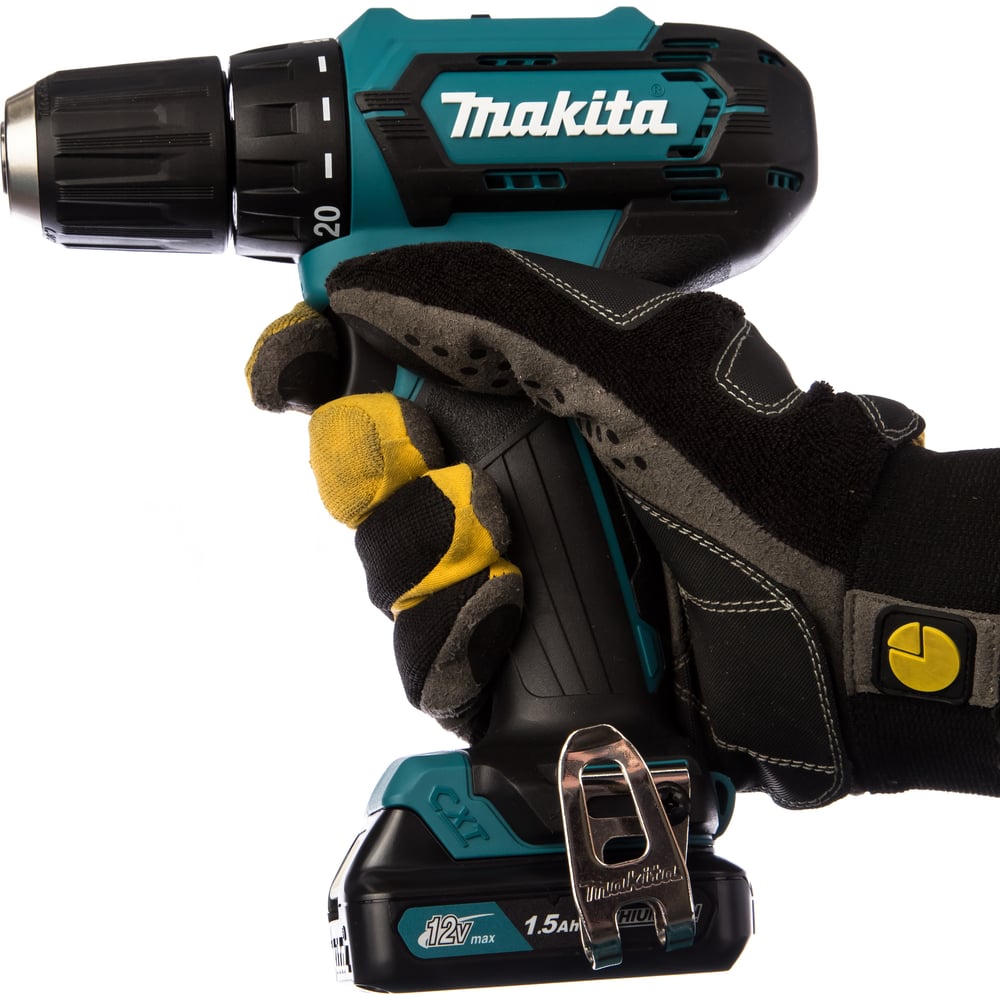 Аккумуляторная дрель-шуруповерт Makita DF333DWYE