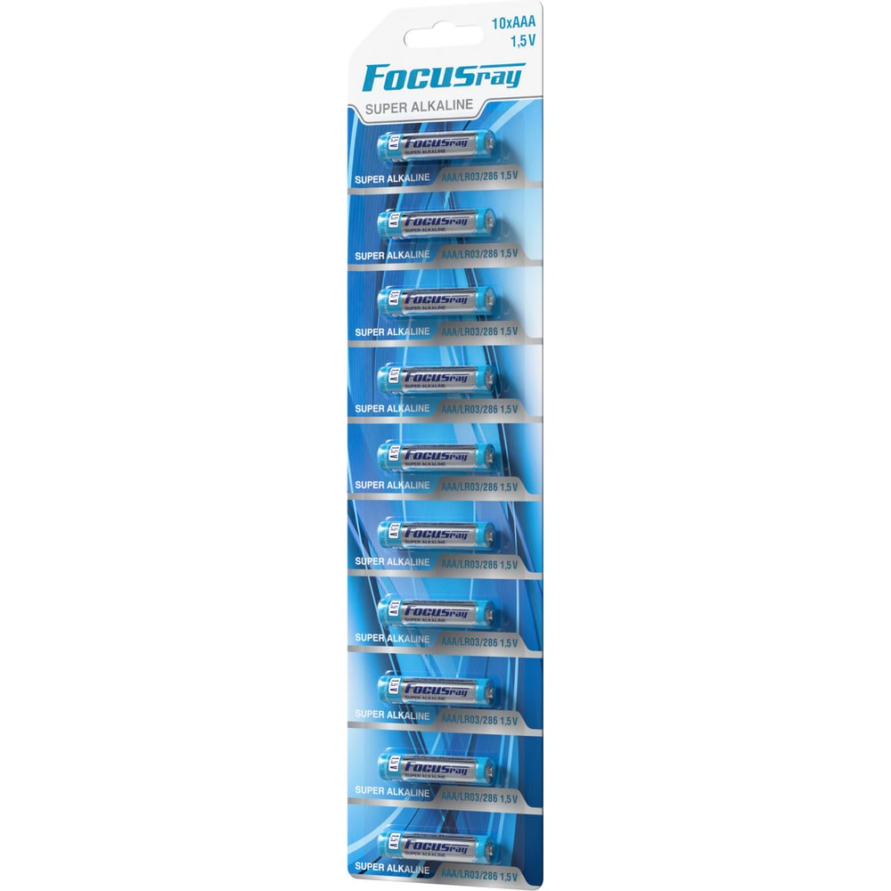 Батарейка Focusray Super ALKALINE LR03 / BL10 10шт 620995