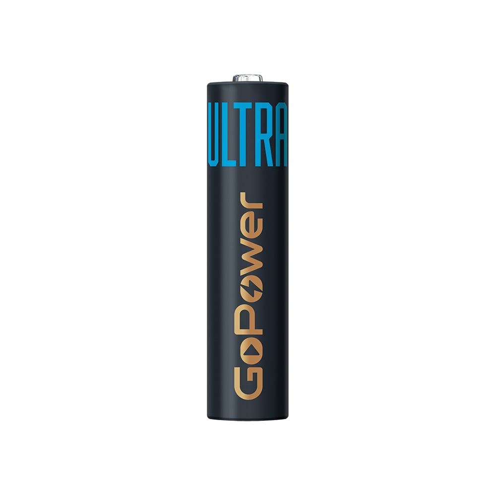 Батарейка GoPower ULTRA LR03 AAA BL4 Alkaline 1.5V 00-00026396