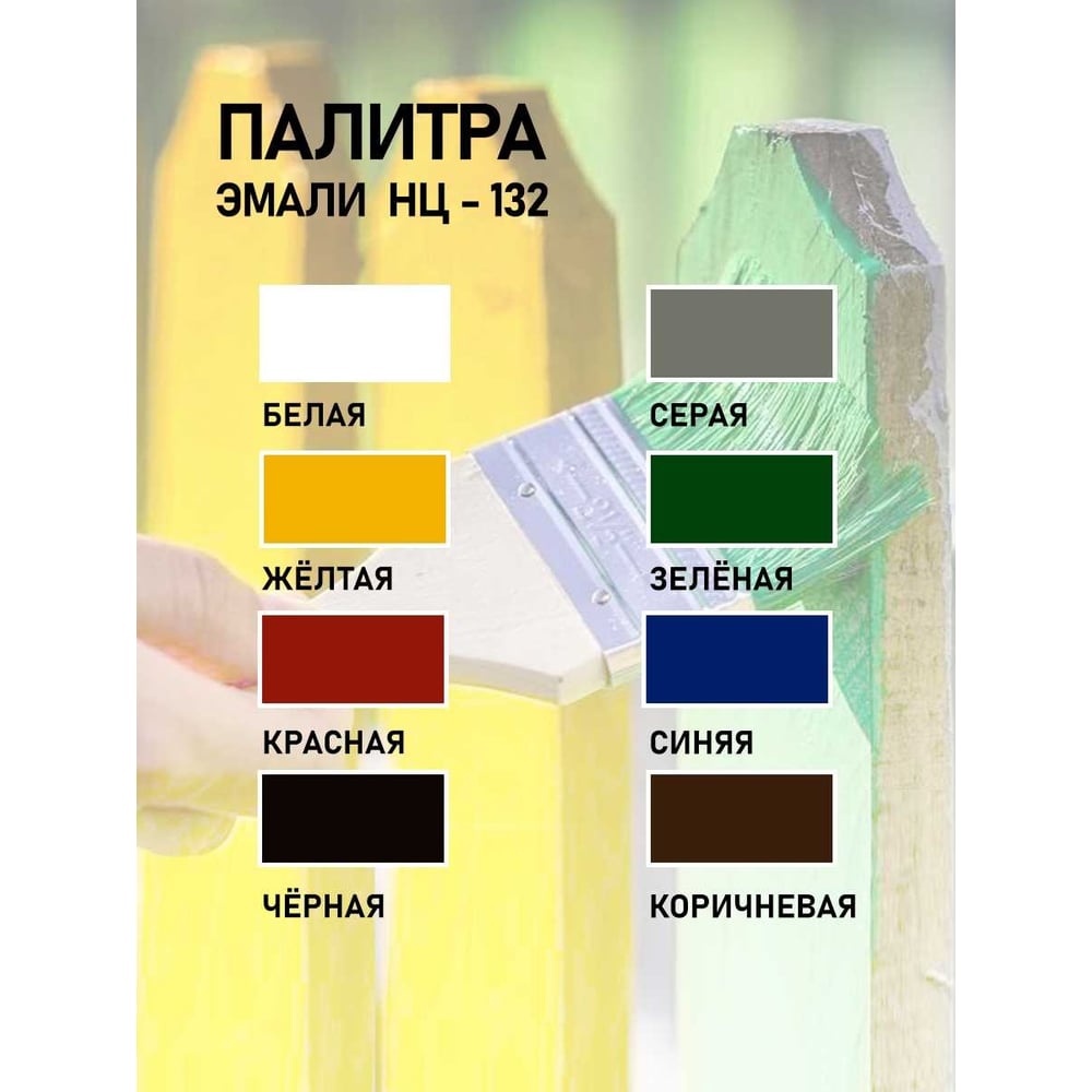 Эмаль White House НЦ-132 (серая 1.7 кг) 16214