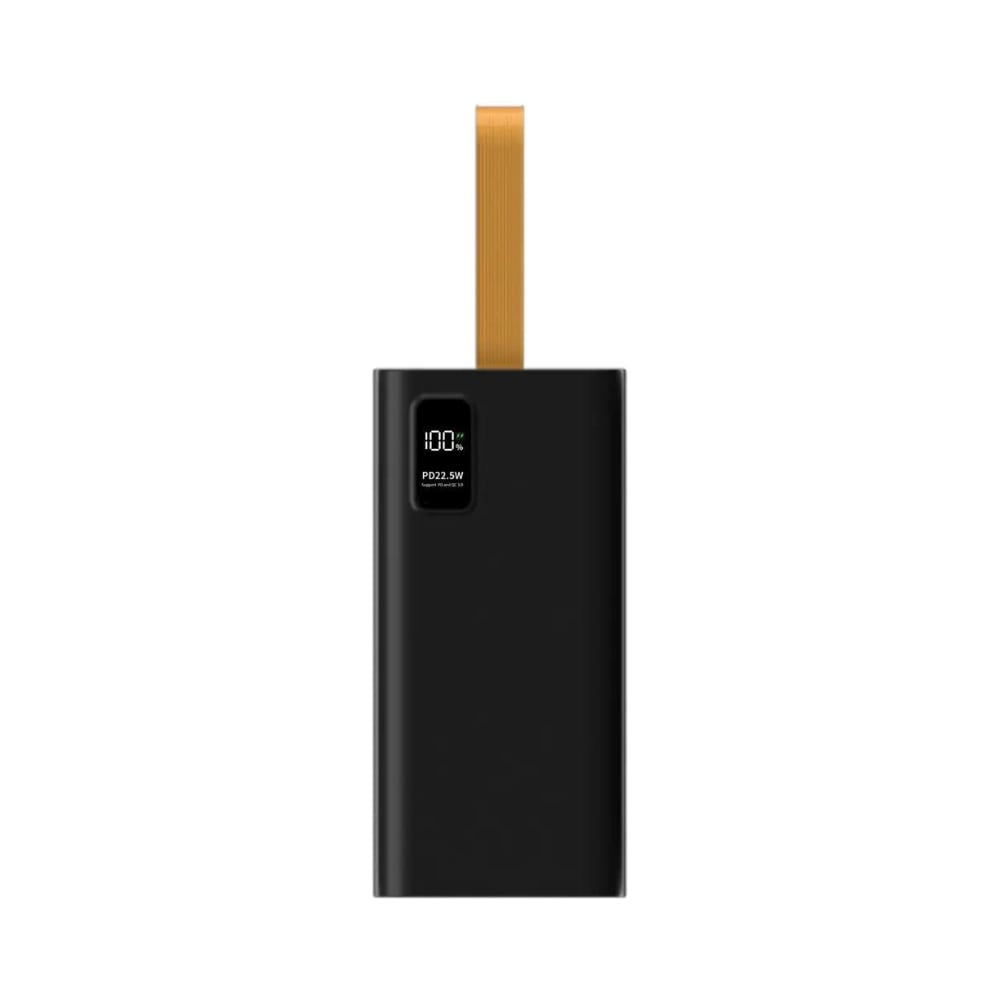 Внешний аккумулятор PERO PB09 50000 mAh, Li-Pol, output USB-C + 4 USB-A, черный PB09BL