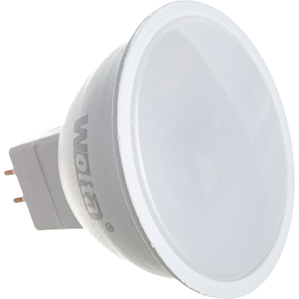 Светодиодная лампа Wolta LED Софит, Spot , 10Вт , 6500K Холодный белый свет, MR16, GU5.3 25WMR16-220-10GU5.3