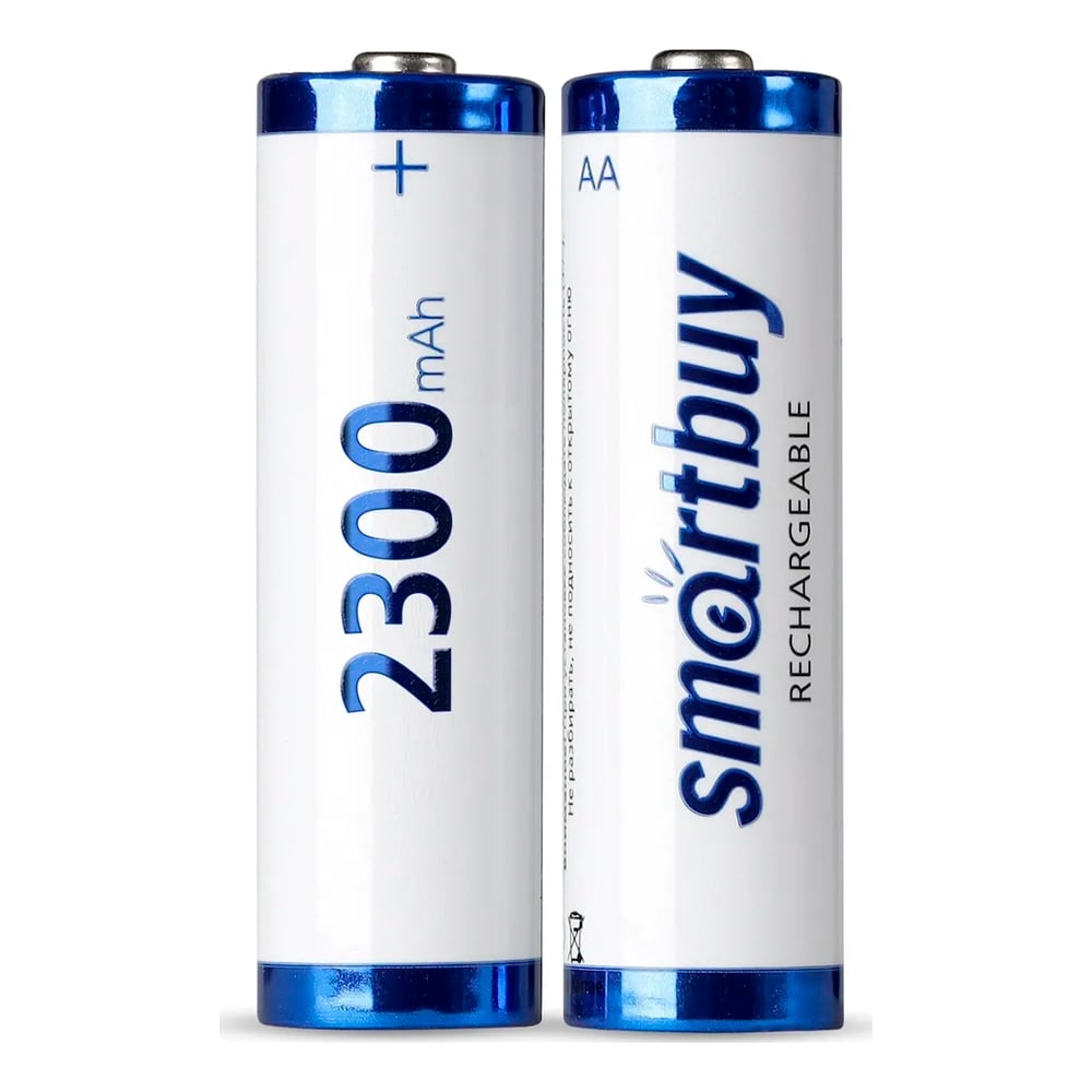 Аккумулятор Smartbuy nimh aa/2bl 2300 mah (24/240) упаковка 2 шт. SBBR-2A02BL2300
