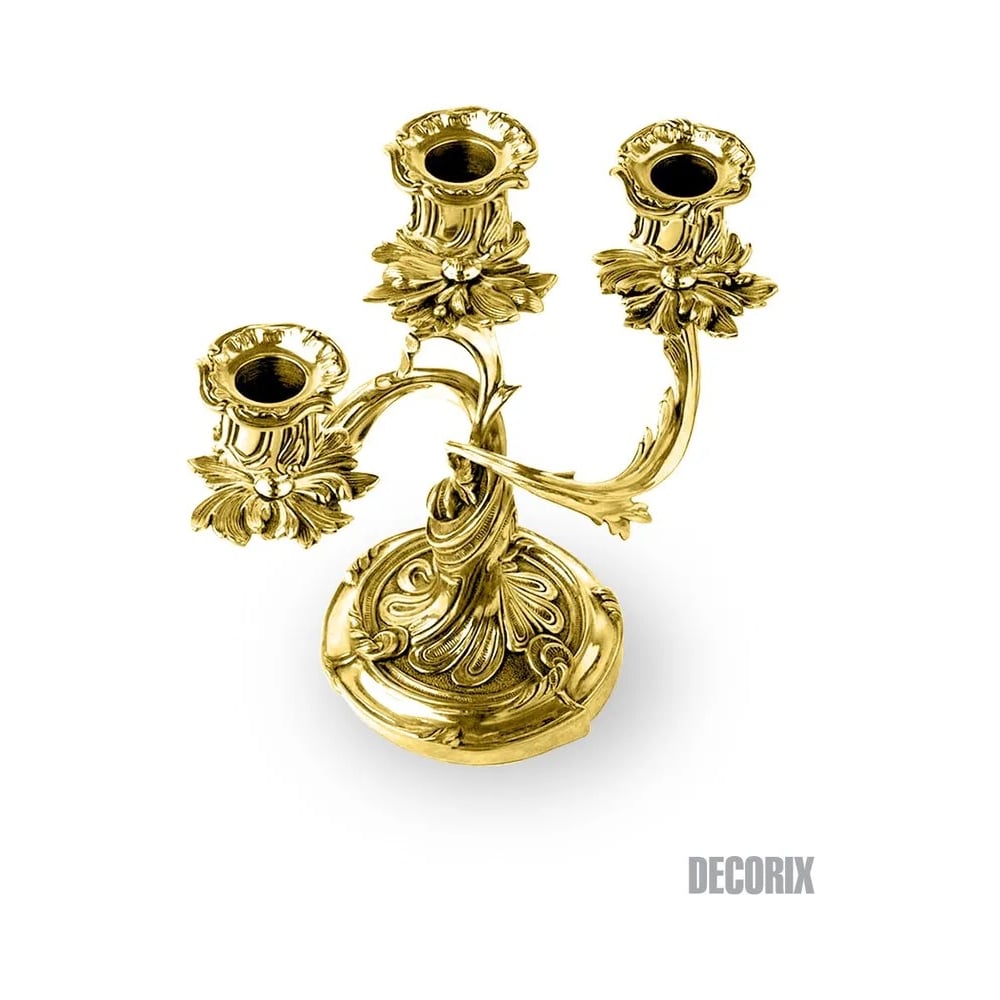 Аэрозольная эмаль Decorix металлик супер-хром золото глянцевая 520 мл 0158-01 DX